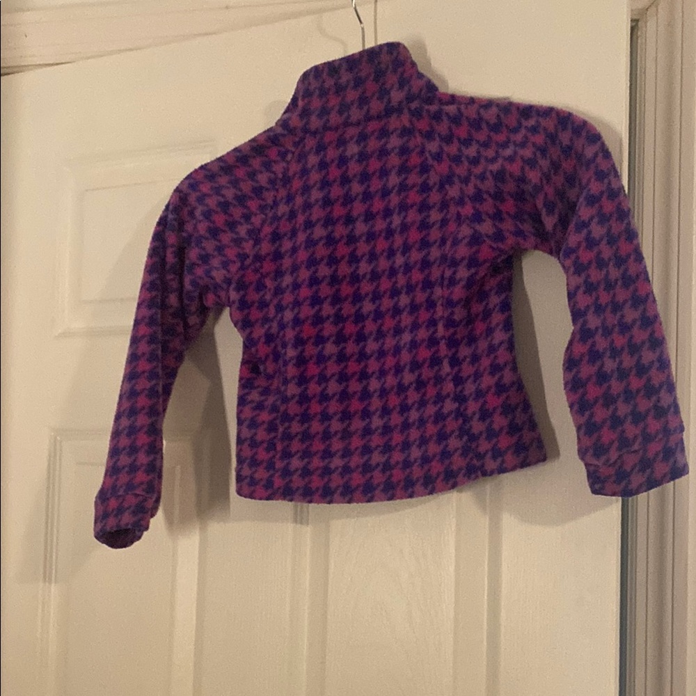 Columbia kids Vibrant Fleece Jacket with Houndstooth Pattern - Picture 4 of 7